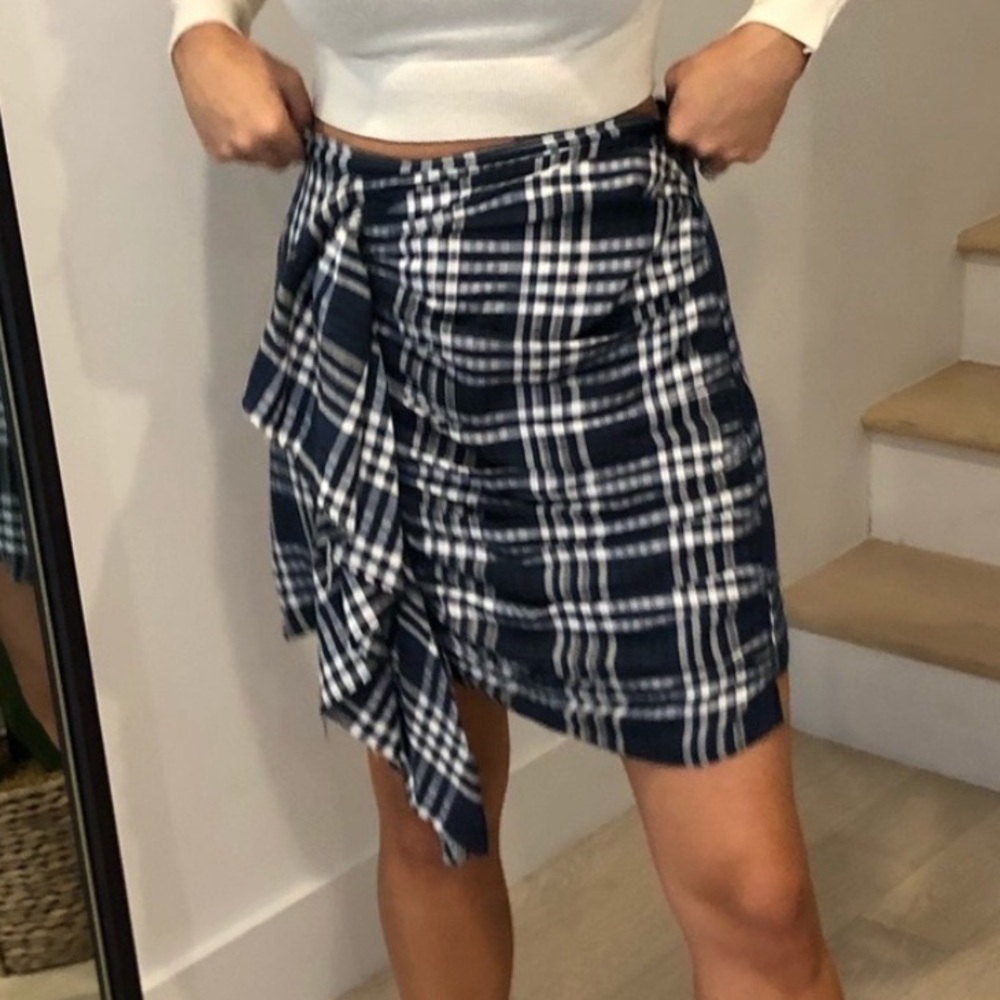Gingham Zara Skirt